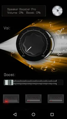 Speaker Booster Pro android App screenshot 1